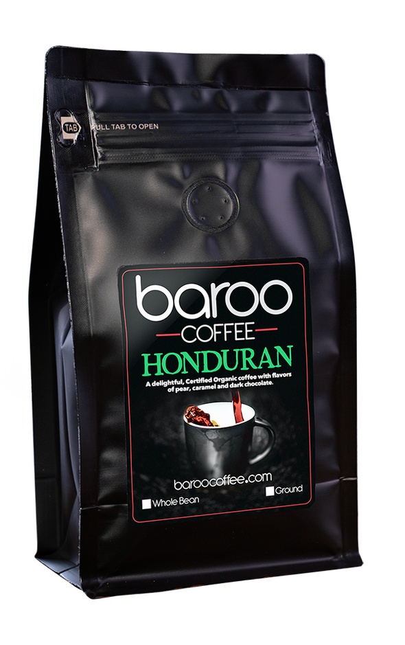 HONDURAN ORGANIC COFFEE - Baroo Coffee